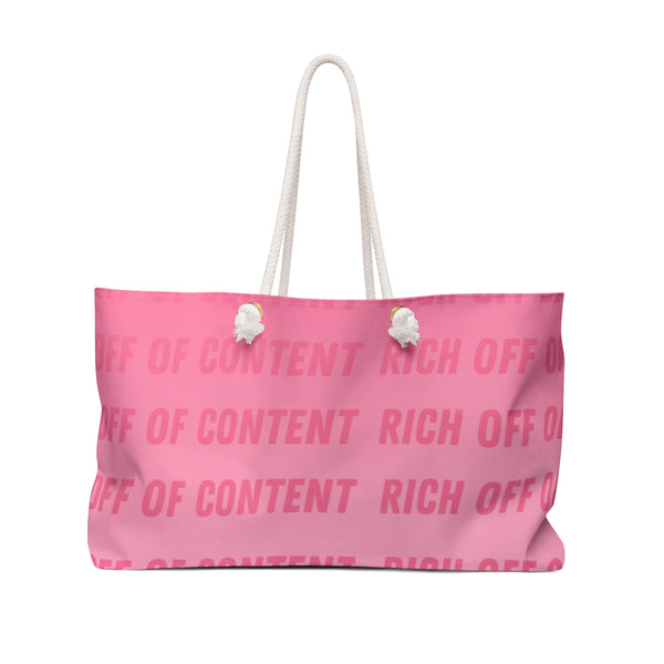 Rich off of Content Tote