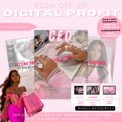 Rich off of Digital Profits: Your ULITIMATE Prep Guide to Starting Your Digital Business